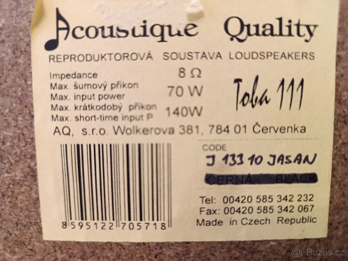 Středový reproduktor AQ - 4