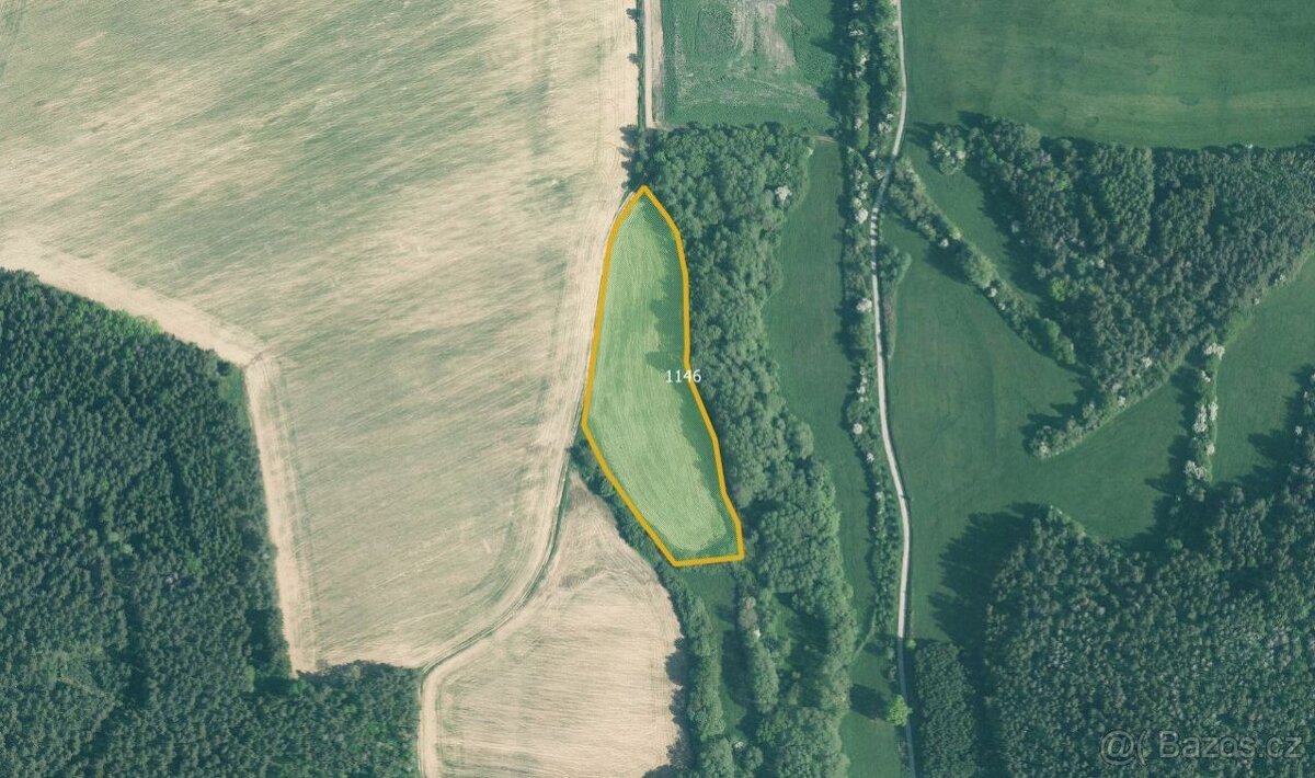 Zemědělská půda, prodej, Kuřimany, Strakonice - 4