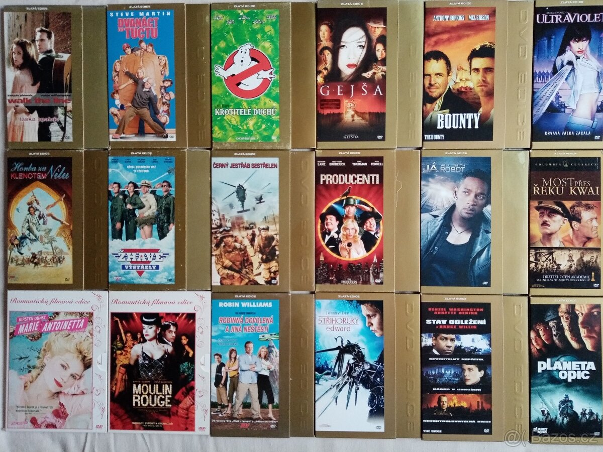 Sleva- orig. DVD digipacky od 46Kč - 4