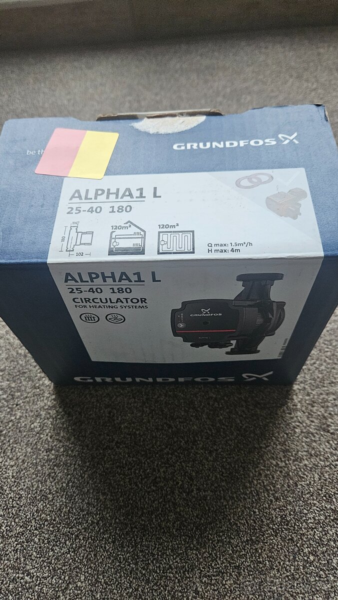 Grundfos ALPHA1 L 25-40 180 - 4