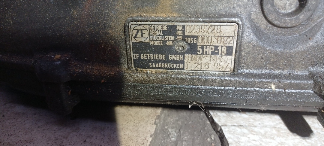 BMW automatická převodovka zf 5hp18 - 4