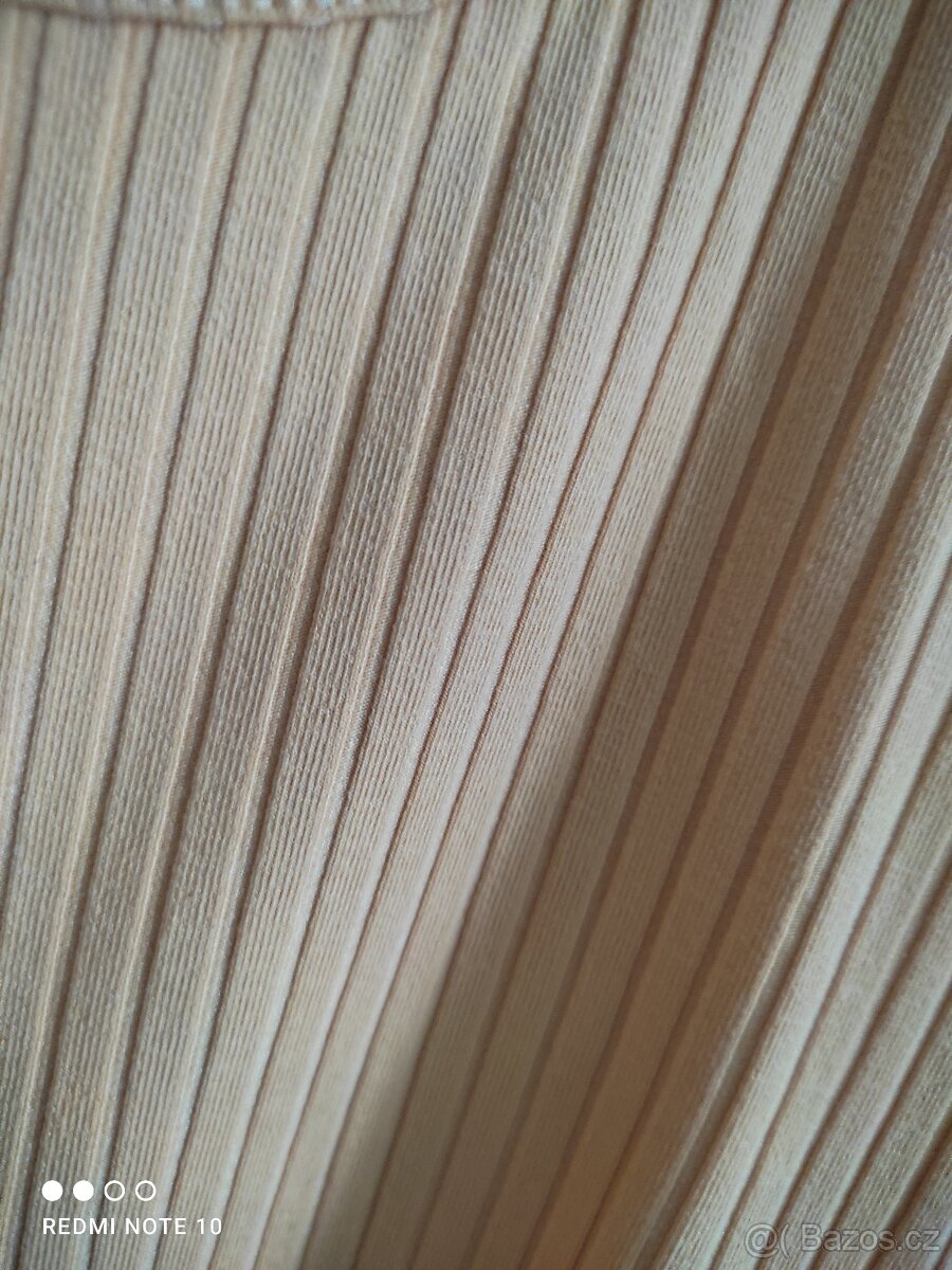 ORSAY-crop top horčicové tričko - 4