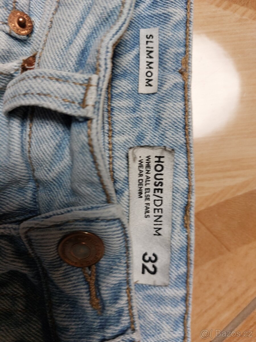 Džíny dívčí HOUSEvel. 32= 152/158 - 4