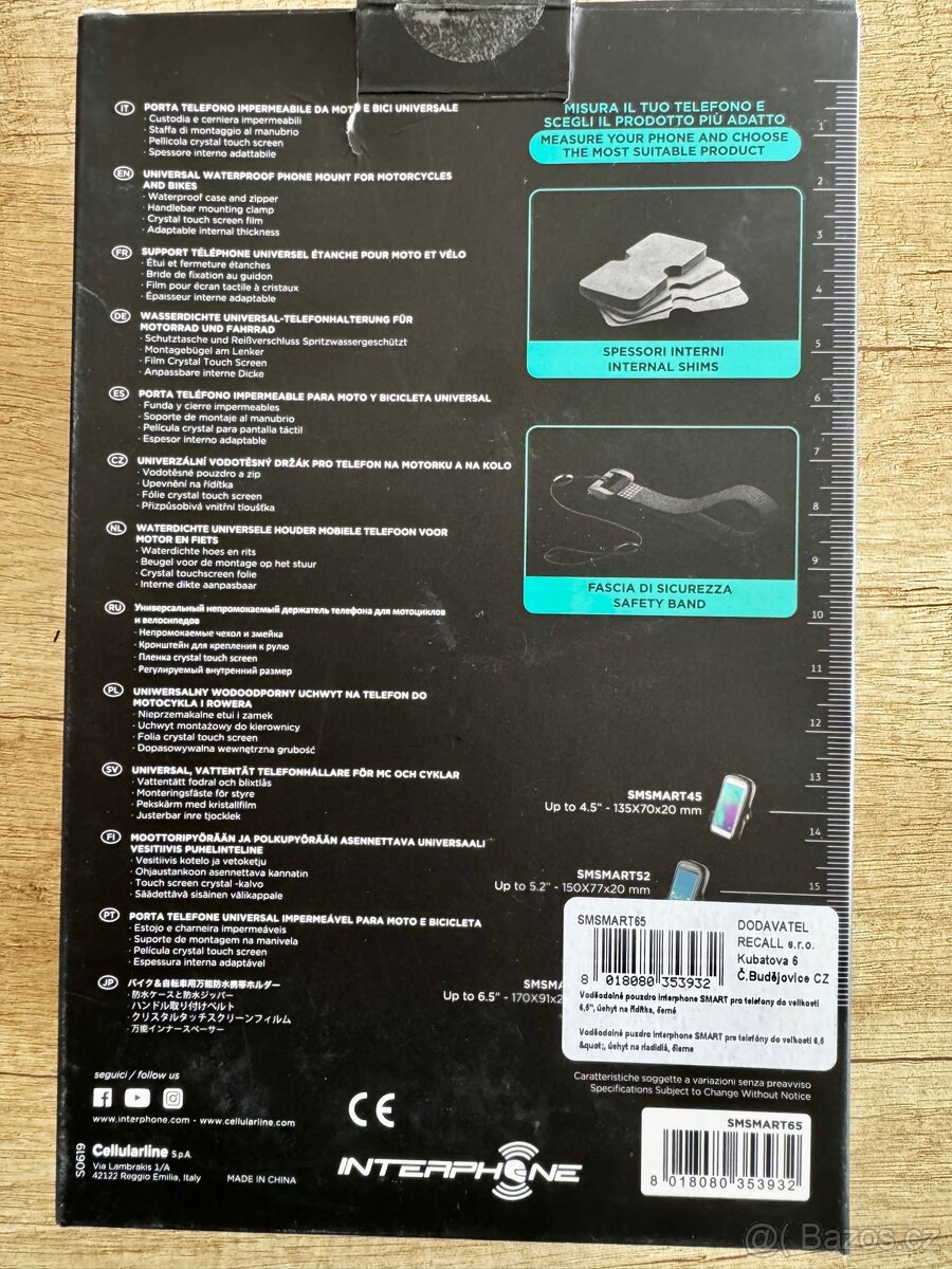 Držák na telefon na motorku - 4