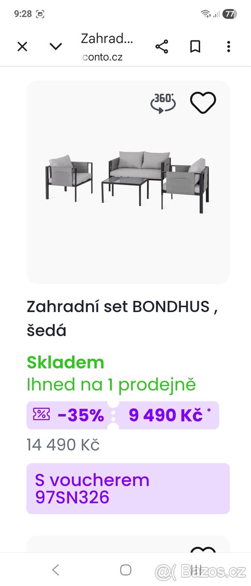 Zahradní nábytek Bondhus - 4