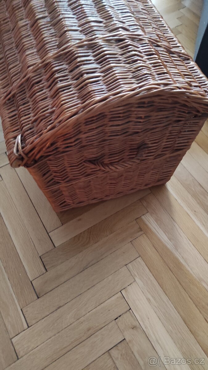 Proutěný koš ( truhla) - 4