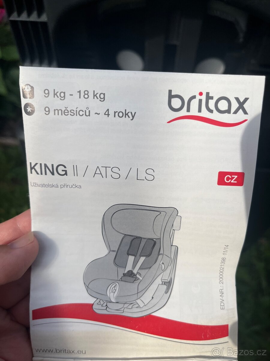 Autosedačka Britax King II - 4