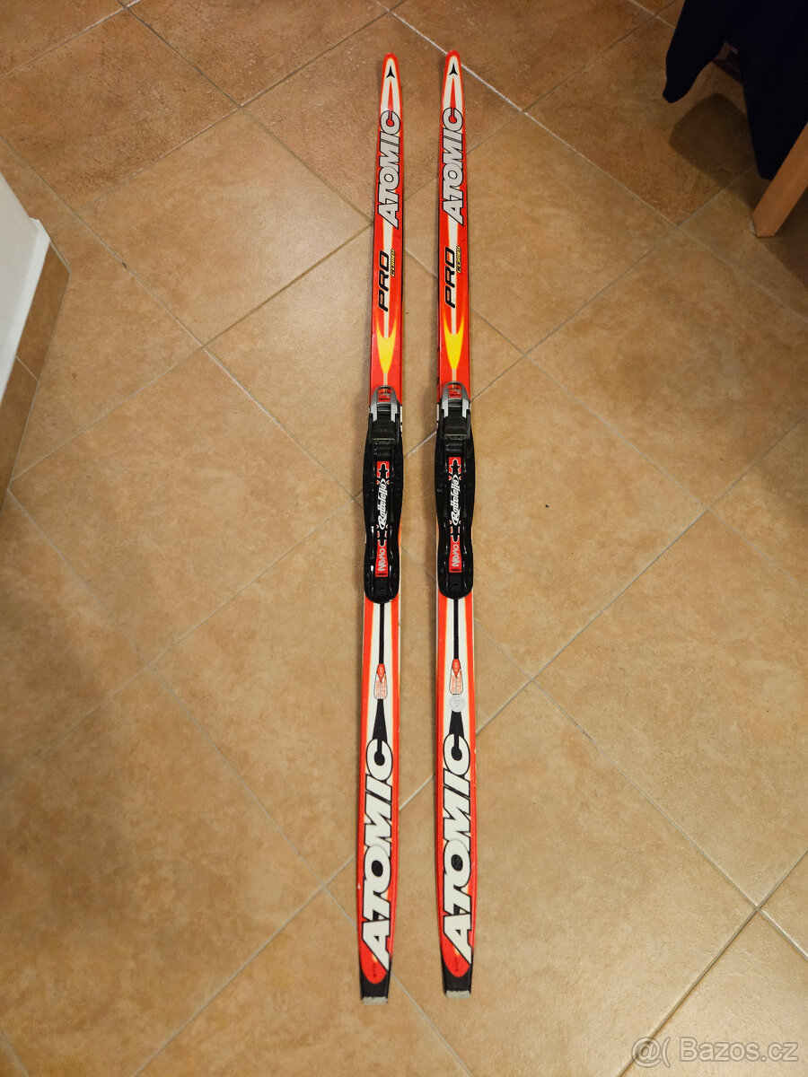Běžky Atomic 138 cm a Sable 150 cm - 4