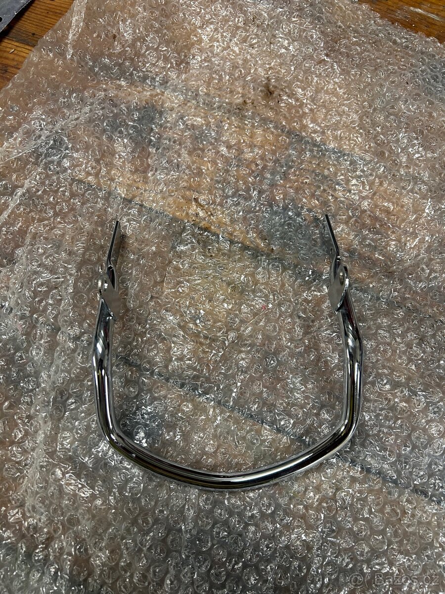 Jawa 250 350 kývačka panelka originál zadní madlo nový chrom - 4