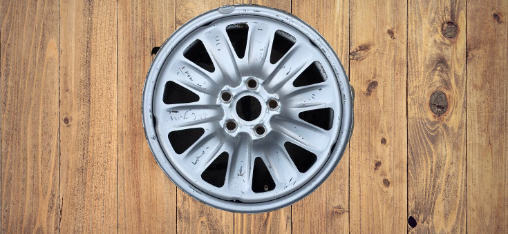 Plechy 16" 5x112 ET45 Alcar Stahlrad Hybrid - 4