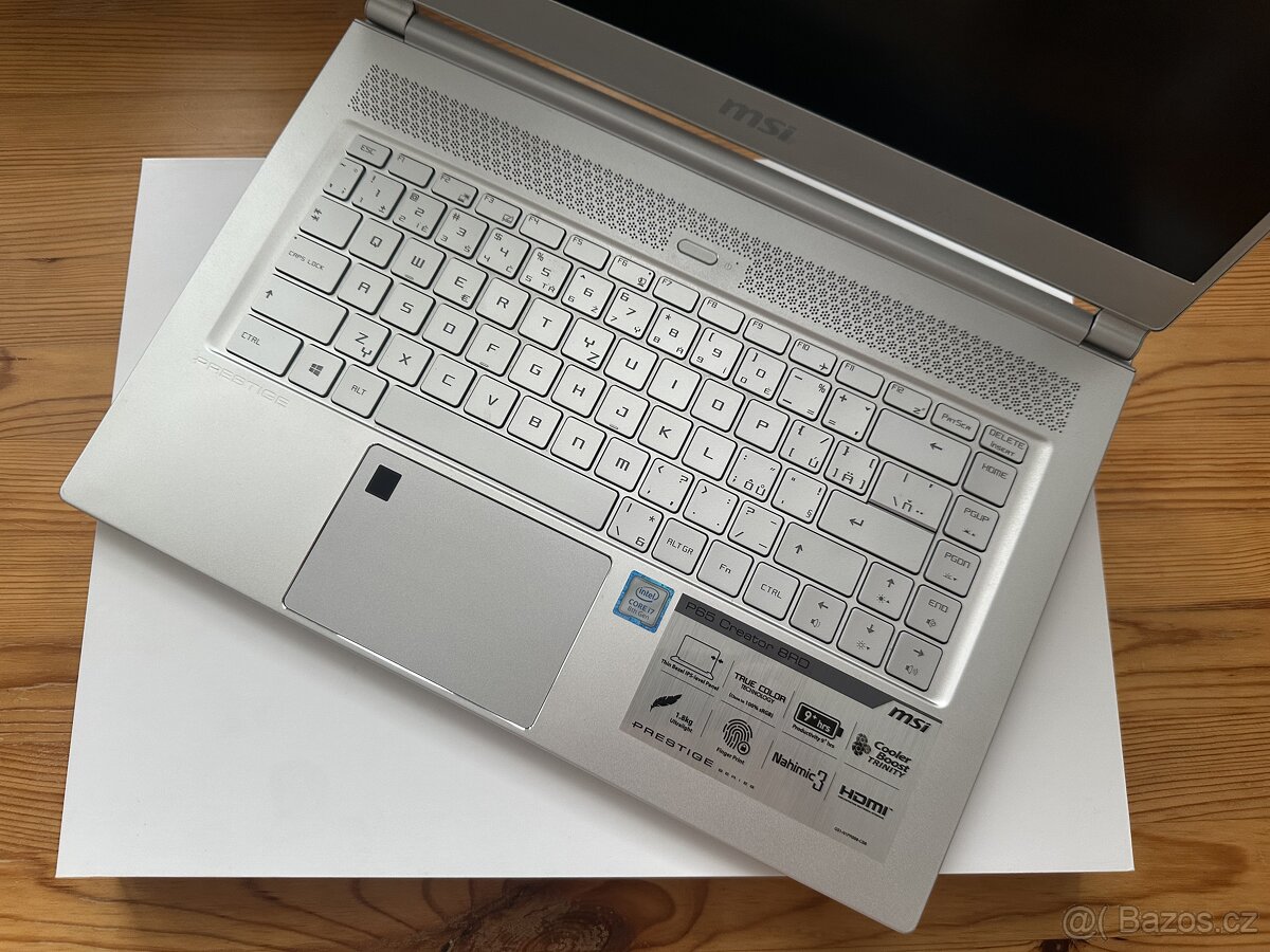 MSI P65 Creator i7(6/12), 32GB, 1TB SSD NVMe, GTX 1050Ti - 4