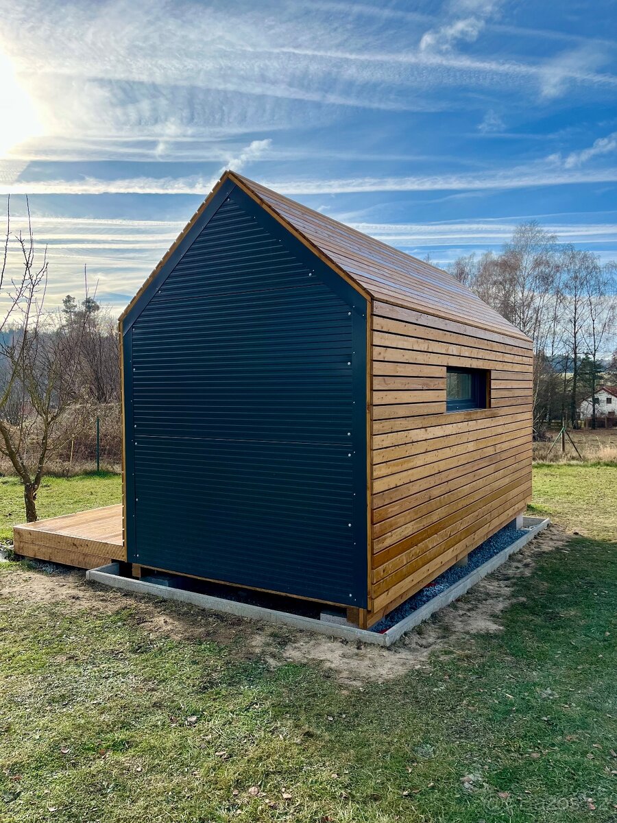 Tinny house 5x2,3m - zateplený, možnost úprav - 4