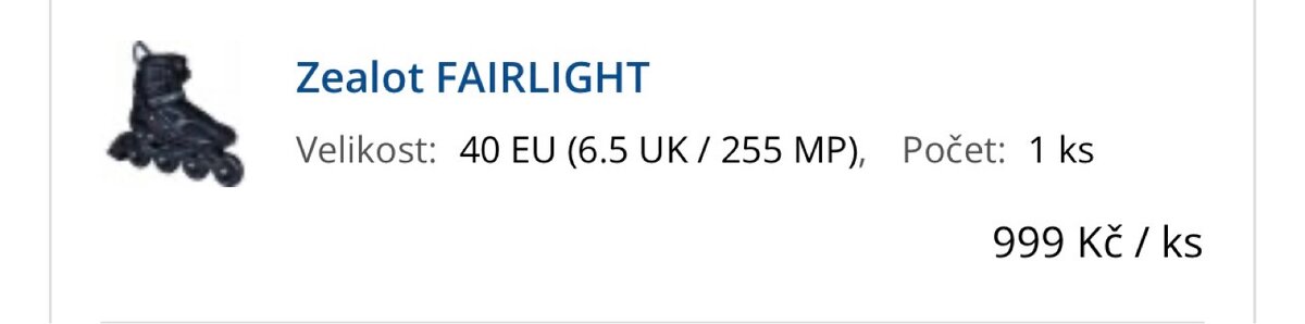 Kolečkové brusle vel. 40 - dámské - 4