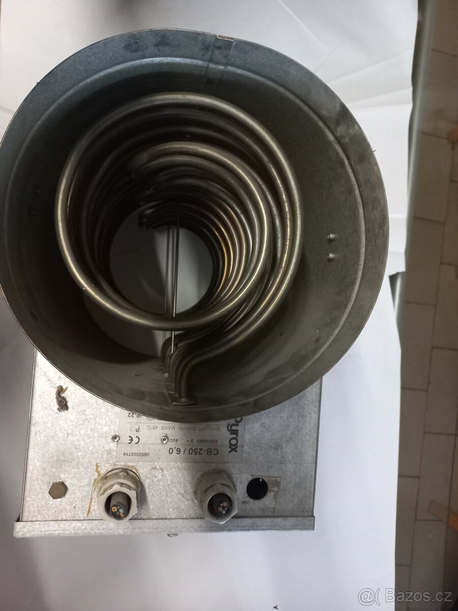 Prodám el. ohřívač do potrubí PYROX - 4