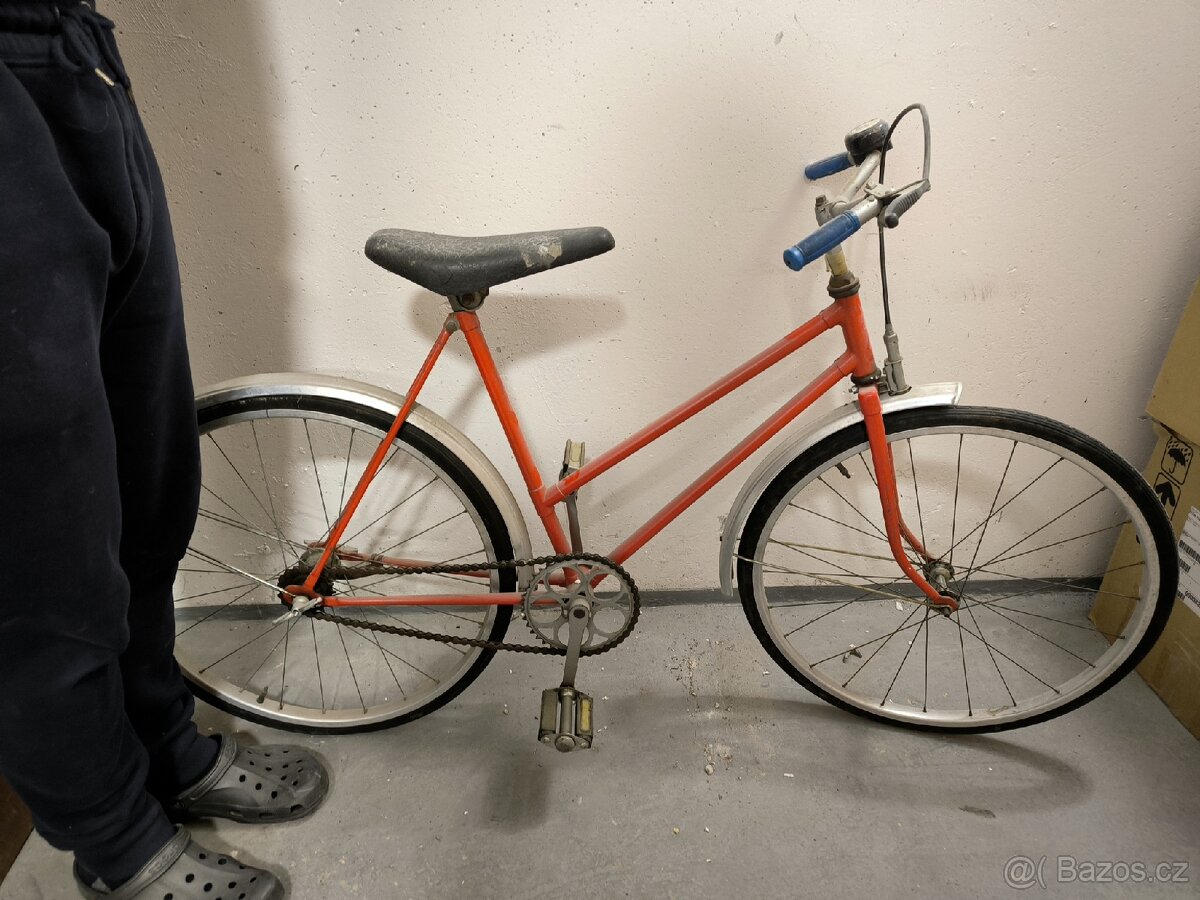 Dětské retro kolo Pionýr s kolem navíc - 4