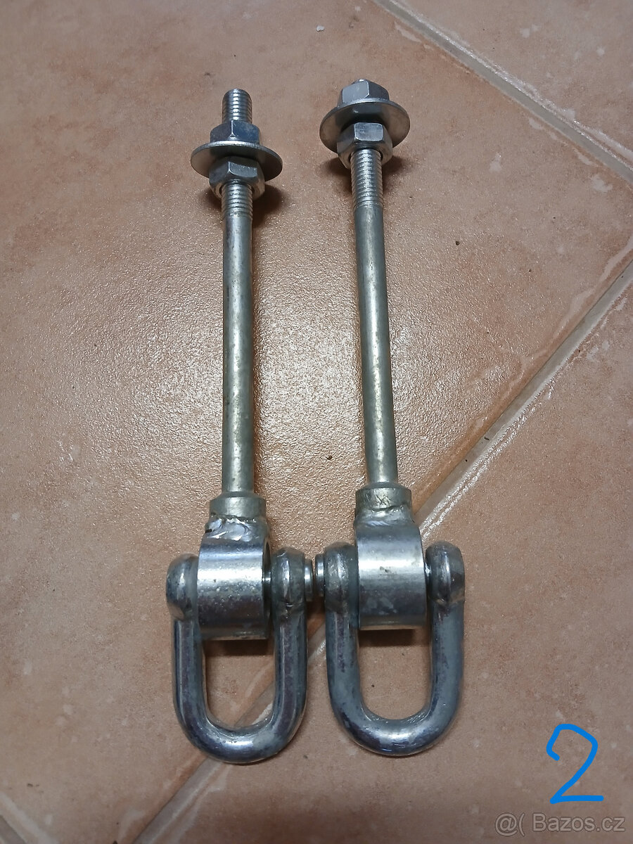 Kotvení houpaček aj: houpačkové háky, objímky, oka, řetězy - 4