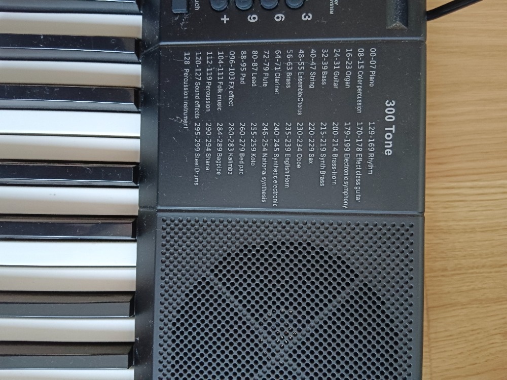 Klávesy ARK Fox 168 - 4