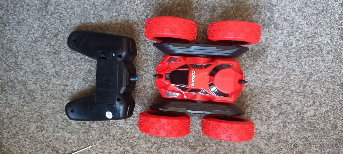 RC Cosone Stunt car - červené akrobatické auto - 4