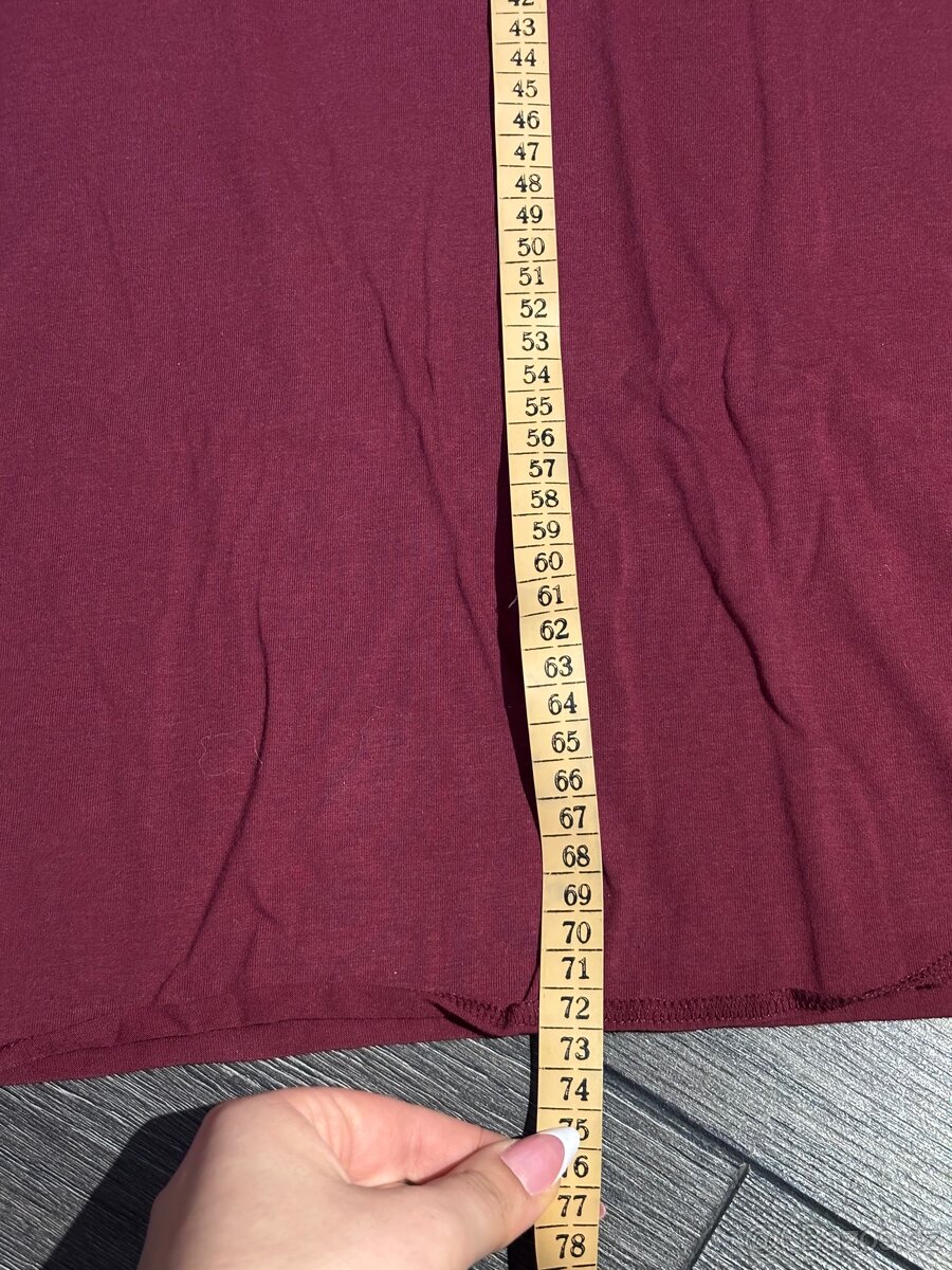 Vínový longsleeve Champion - 4