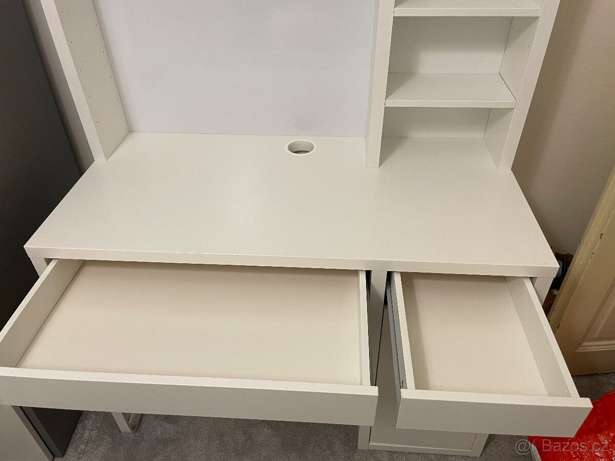 Psací stůl IKEA Micke s nástavcem - 4