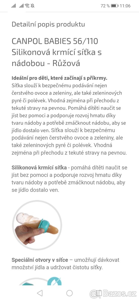 Silikonové síťka na ovoce a zeleninu - 4