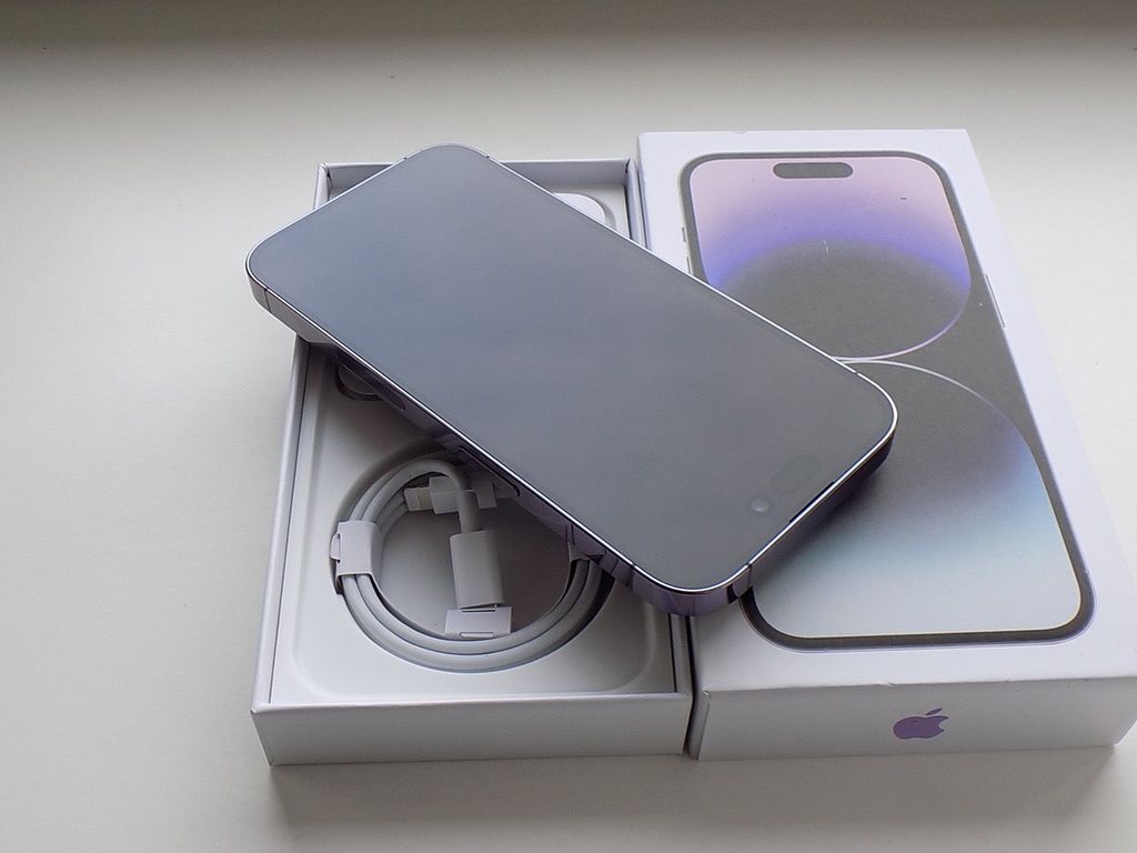 APPLE iPhone 14 Pro 256GB Deep Purple - ZÁRUKA - TOP STAV - 4
