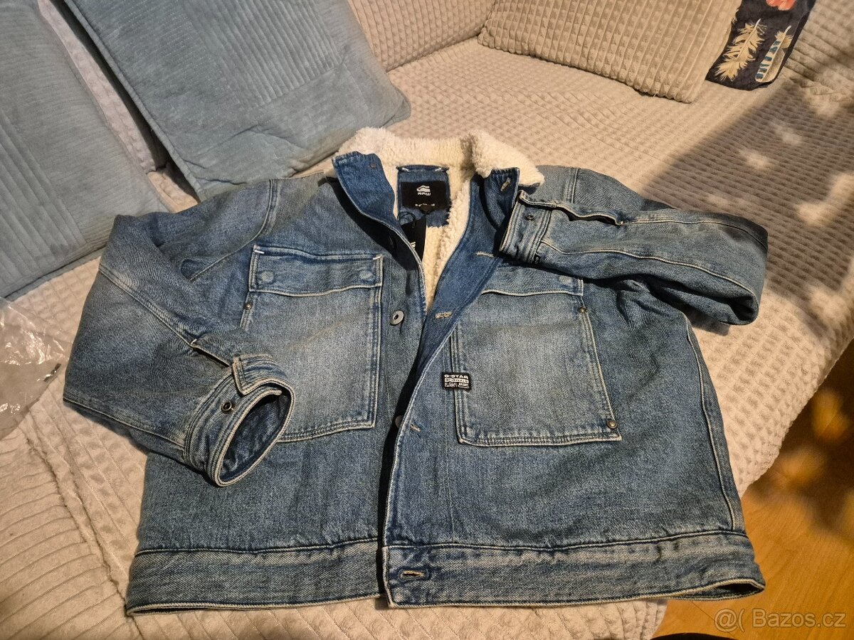 G-STAR RAW Pánska riflová bunda - 4