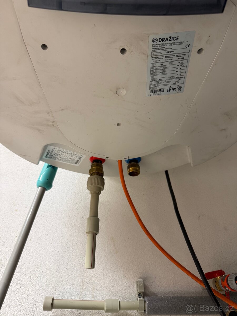 Bojler Dražice 200l kombinovaný - 4