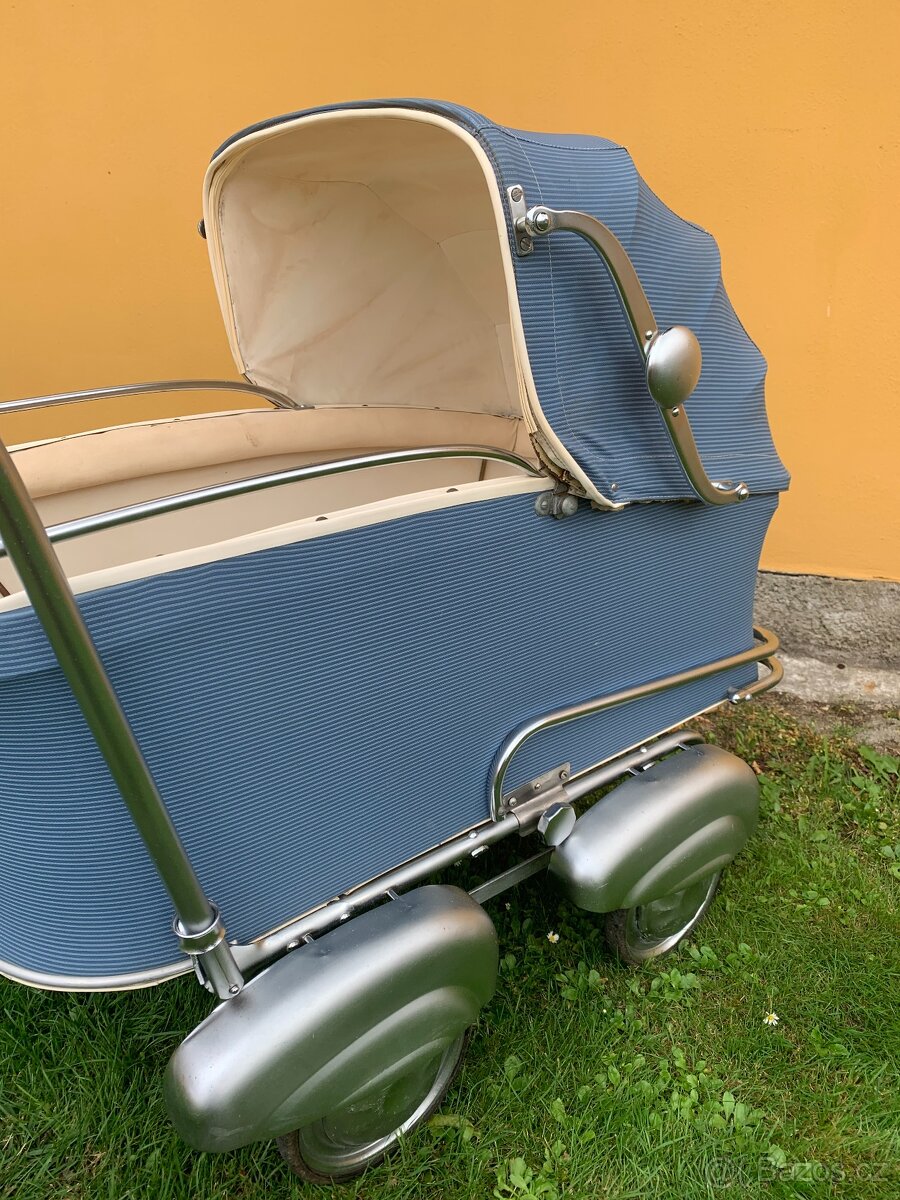 Retro kočárek pro miminko Walter - 4