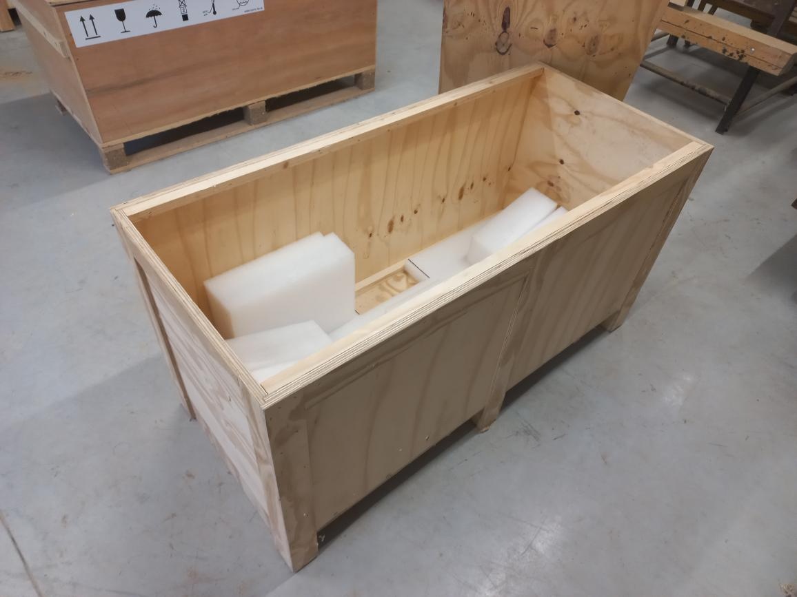 Přepravní bedna / box z překližky - 4