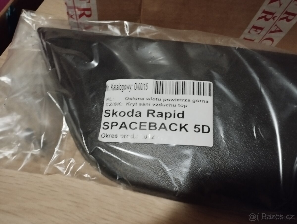 Krýt přední masky Škoda Rapid - 4