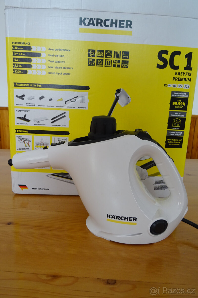 Parní čistič Kärcher SC1 EASYFIX PREMIUM - 4