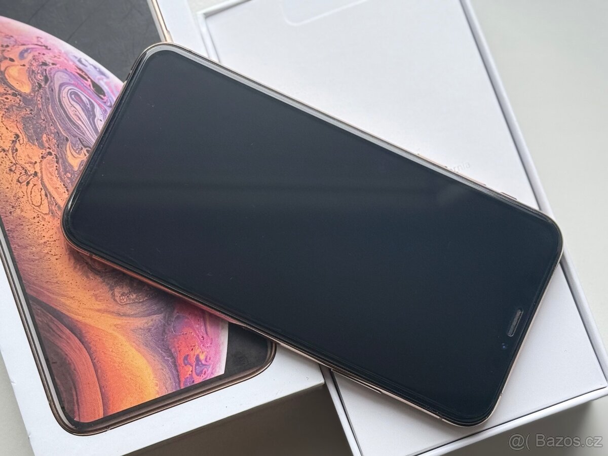 iPhone Xs Gold BATERIE 100% TOP - 4