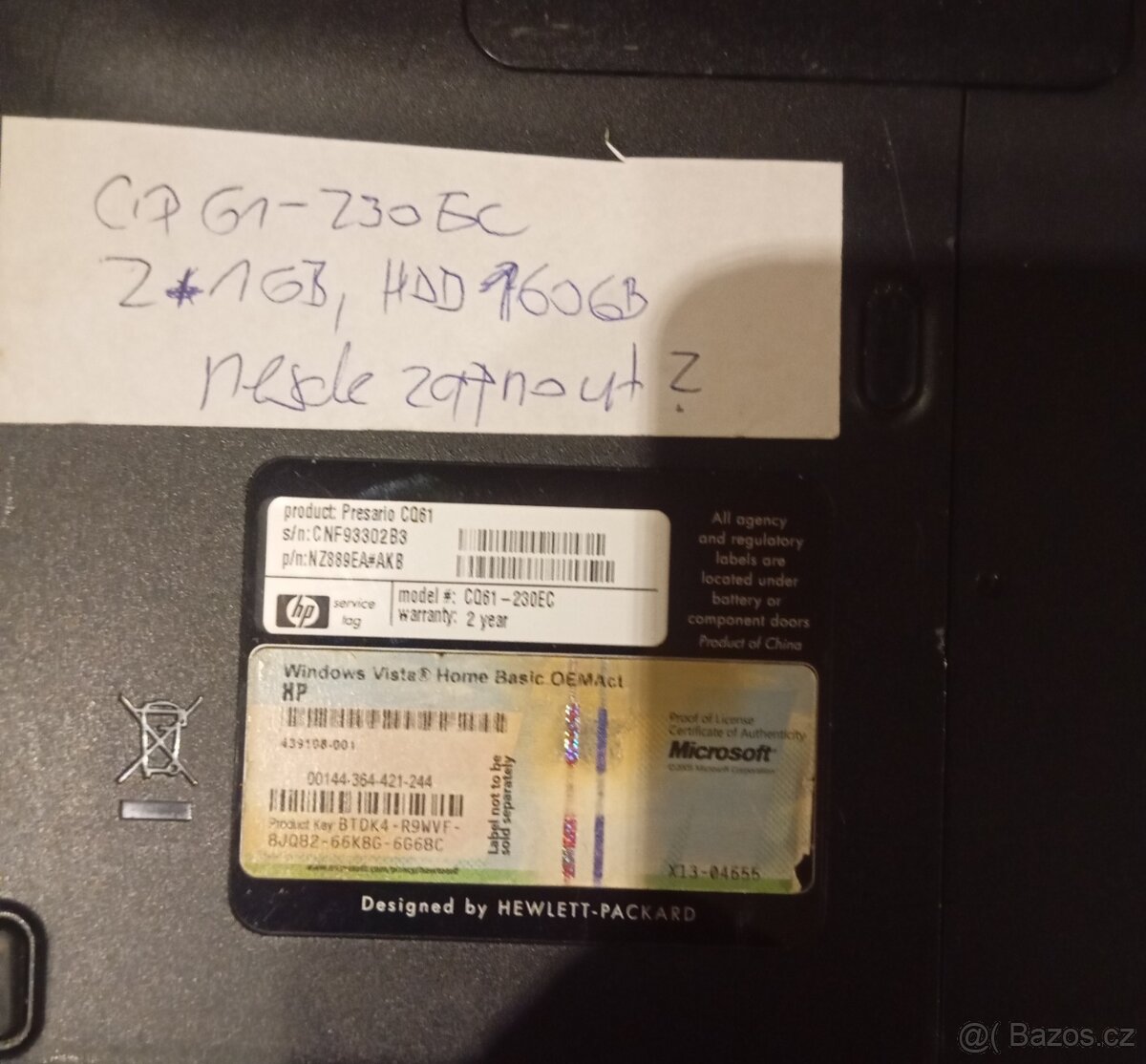 Notebooky ACER HP DELL na díly na opravu - 4