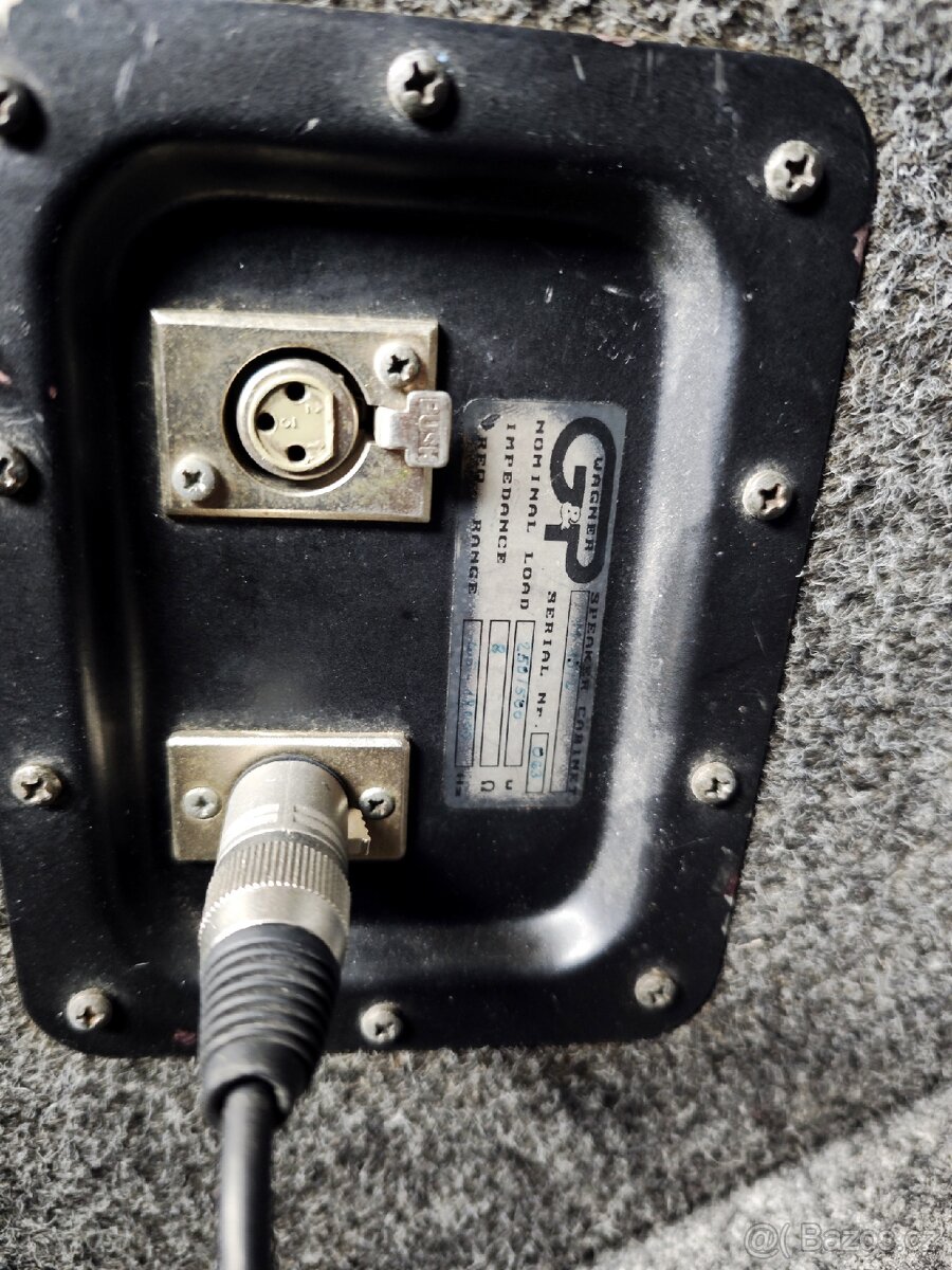 Monitory G+P Speaker + zesilovač 1100w + kabely - 4