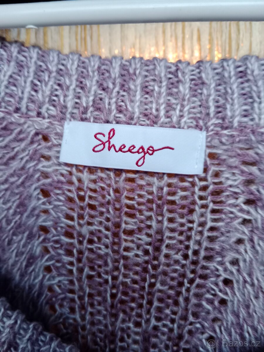 Fialová dámská halenka - 4