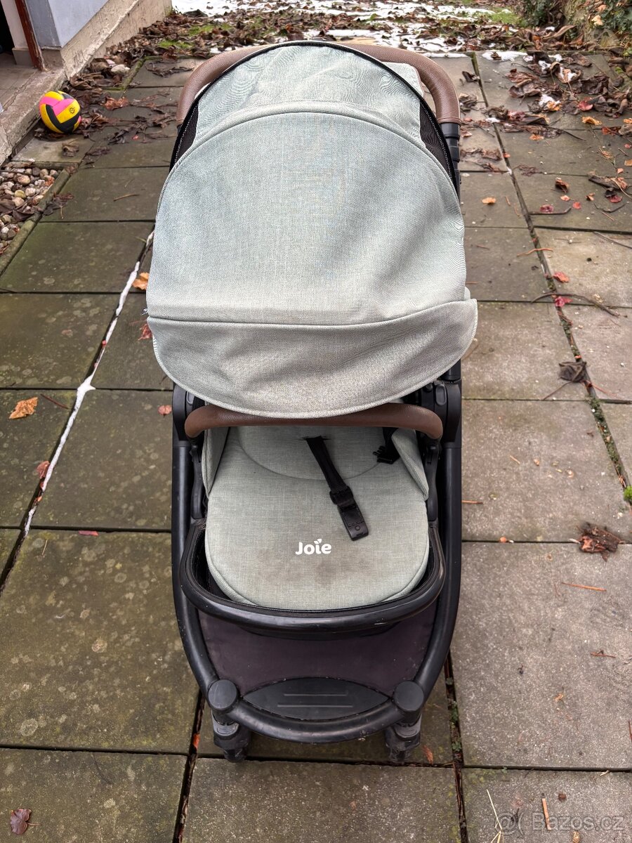 Zelený kočárek 2v1 Joie Versatrax - 4