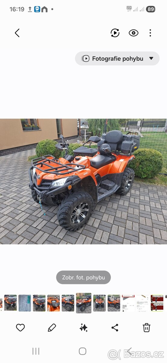 Cf moto hladiator 450 - 4