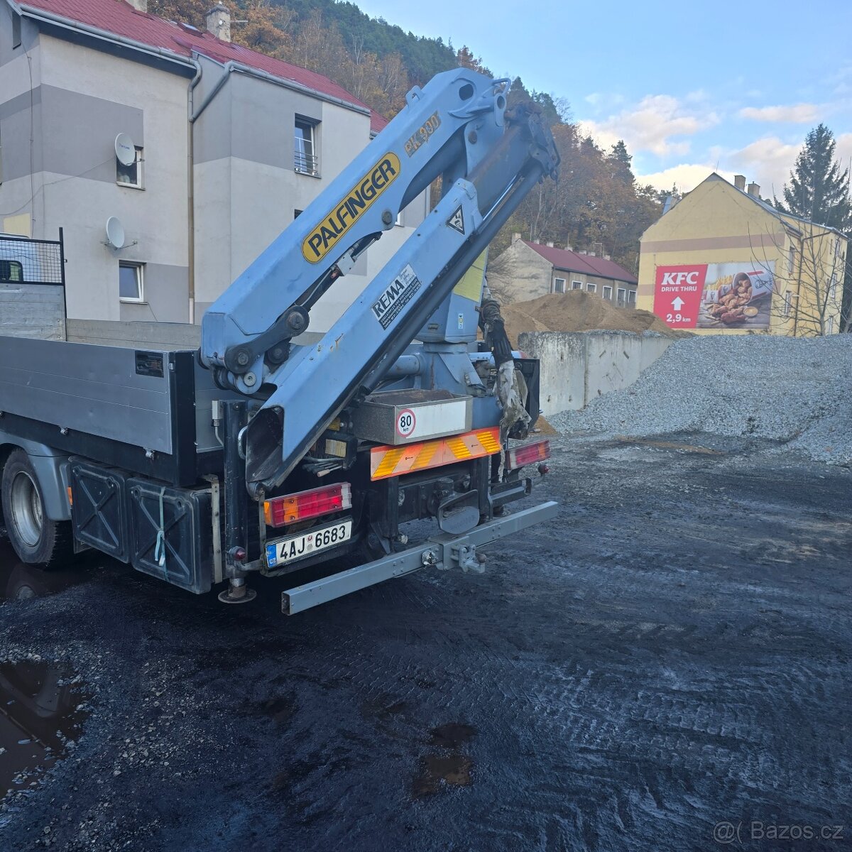 Mercedes Atego 1323 Valník +Palfinger 273000 KM - 4