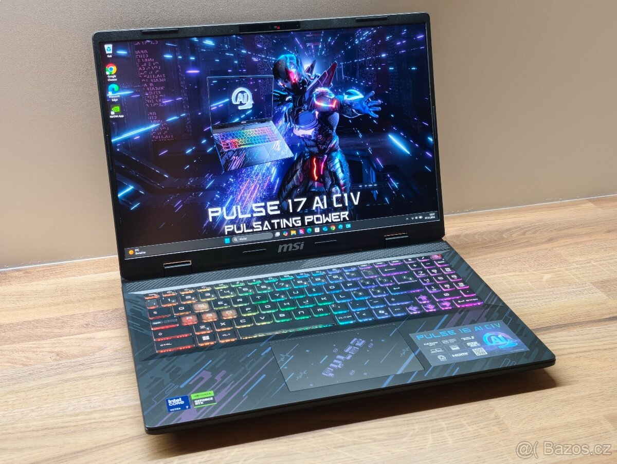 240HZ 16"_MSI PULSE 16 AI C1V_U7-155H_32GB_RTX 4070 8GB - 4