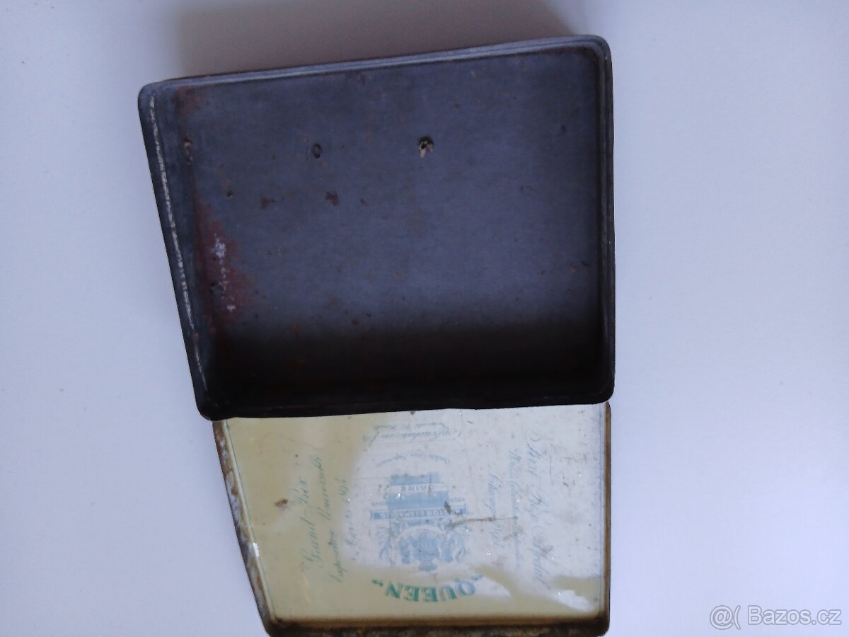 Plechová krabička od tabáku Gianaclis - 4