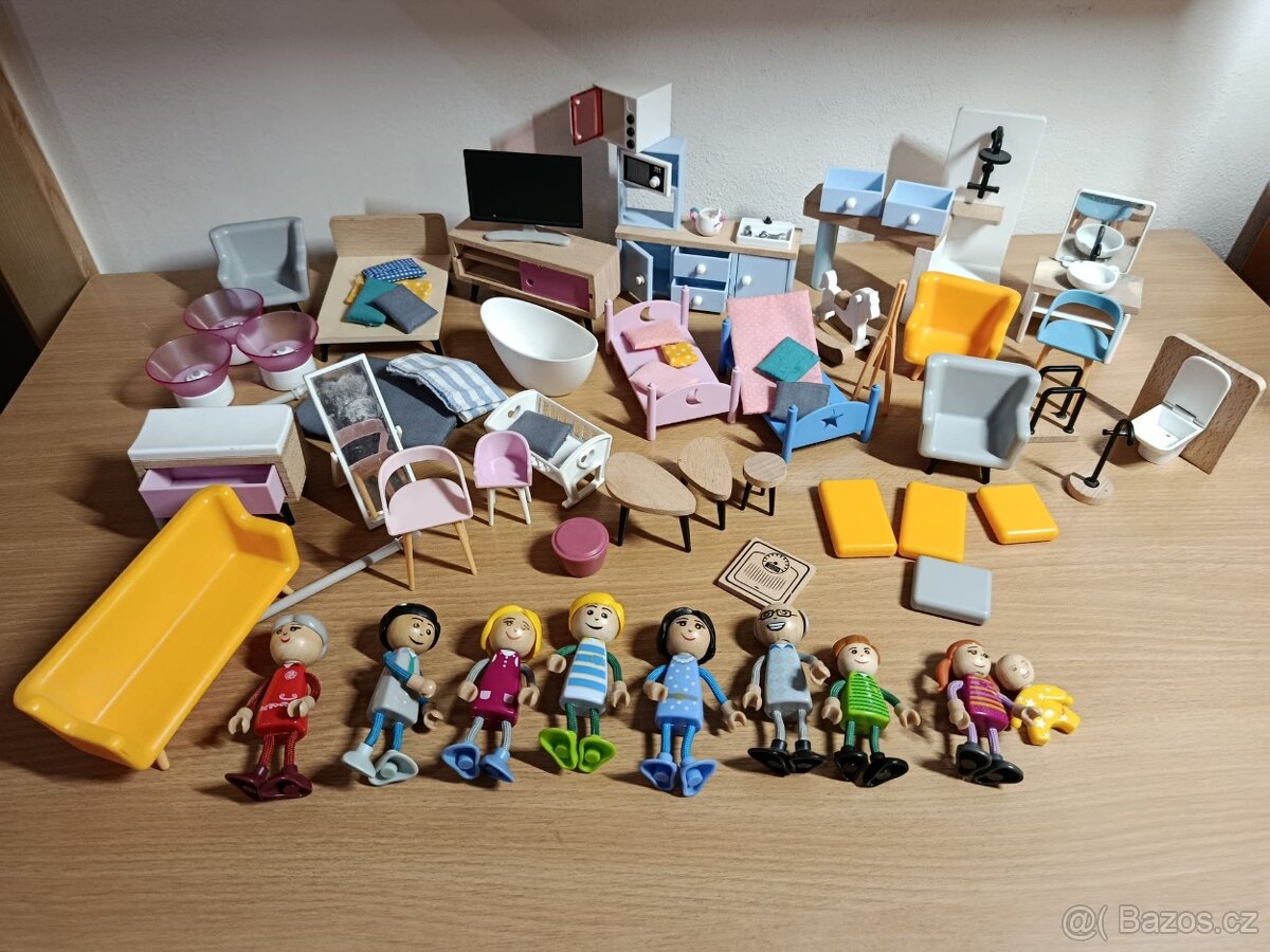 Prodám Dřevěný domeček pro panenky XXL - 4