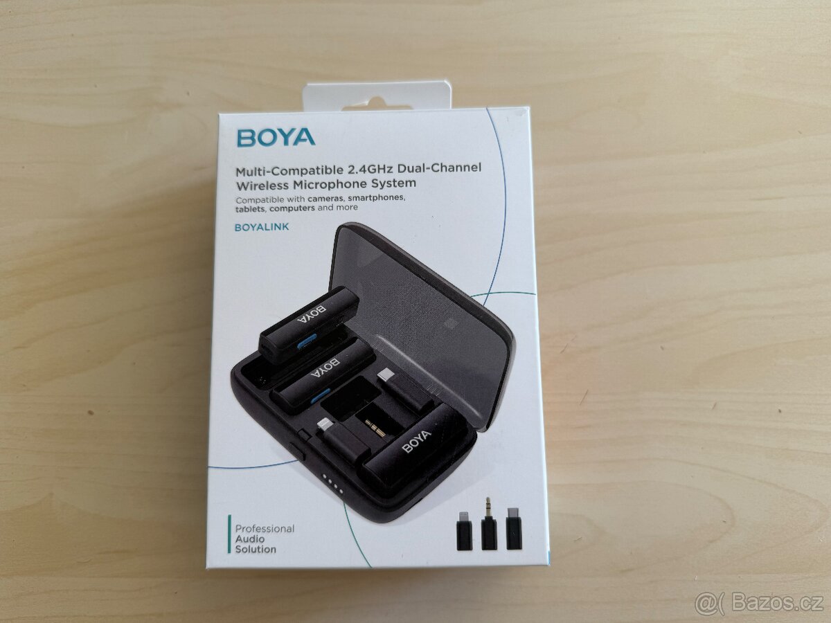 Mikrofon BoyaLink USB-C, Lightning a 3,5mm Jack - 4