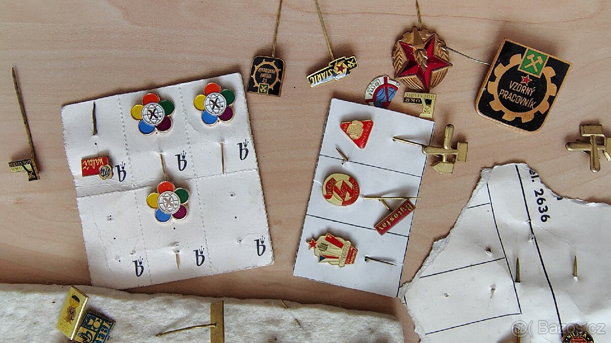 Odznaky sbírka před revolucí, doby komunistické - 4