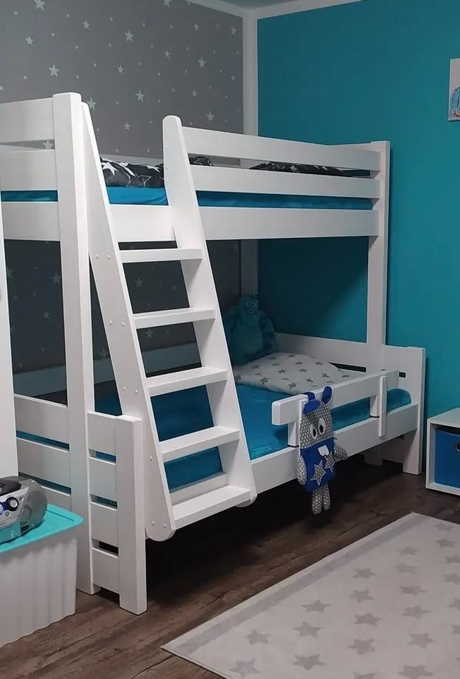 Dětská patrová postel z masivu - 4