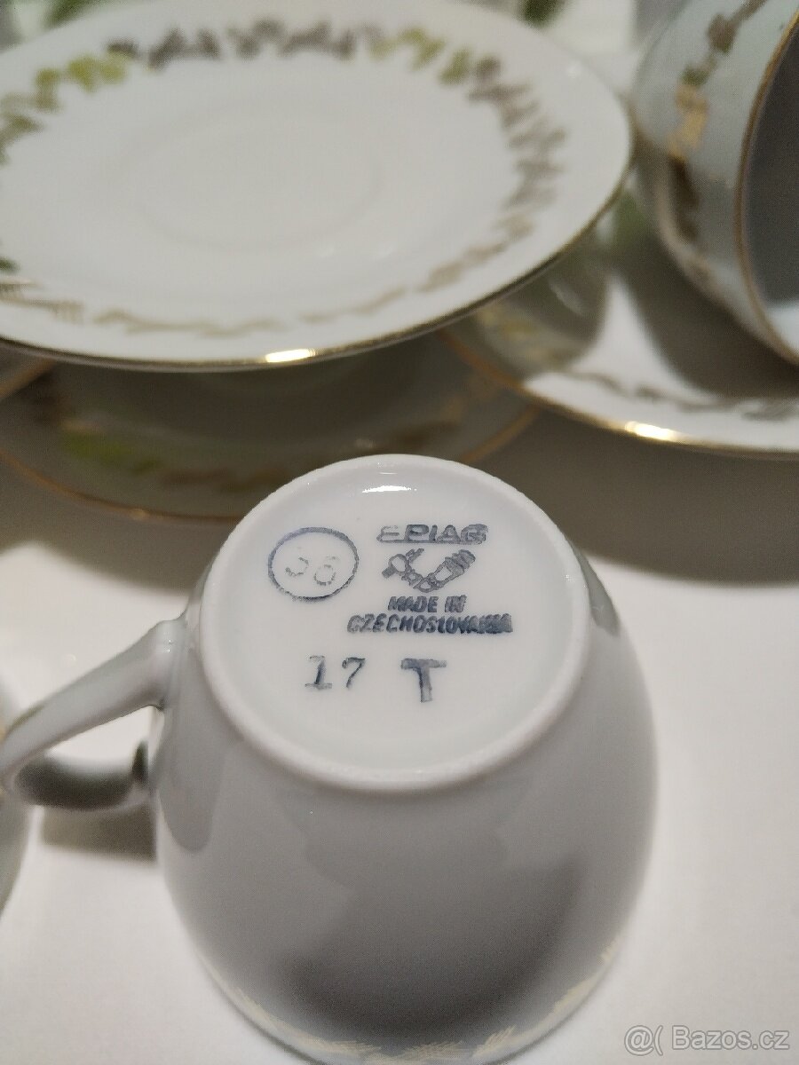 Porcelánová čajová souprava EV23 - 4