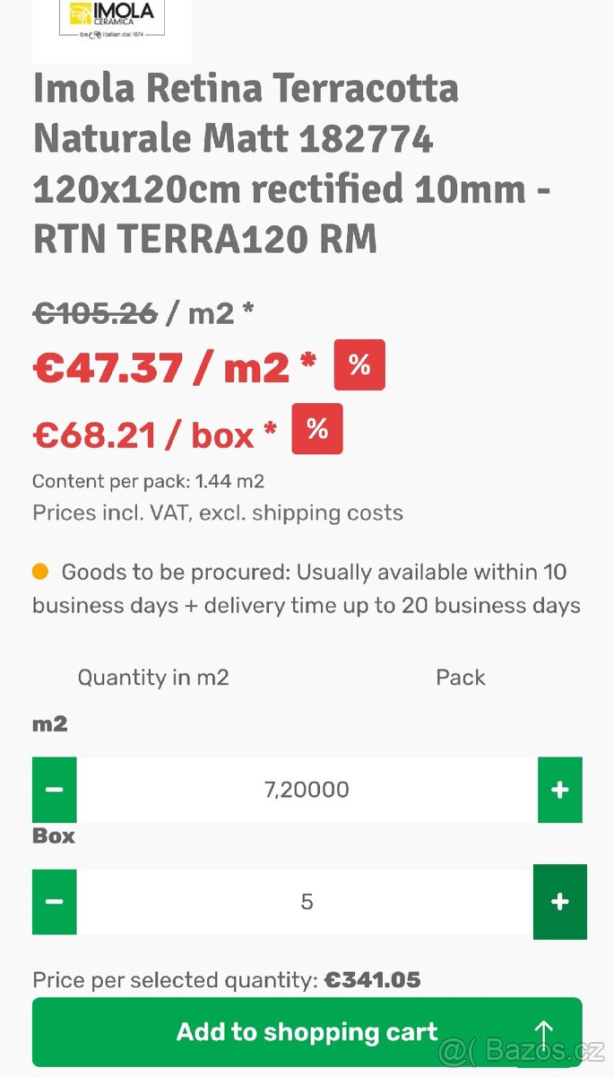 Dlažba 120x120cm - 4