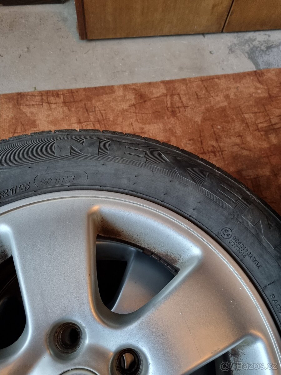 Alu kola + letní pneu - 4
