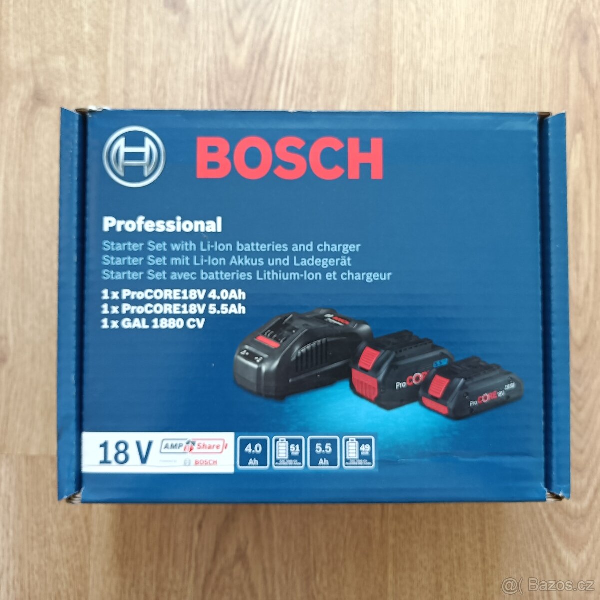 Aku sada Bosch ProCORE 18V - 4