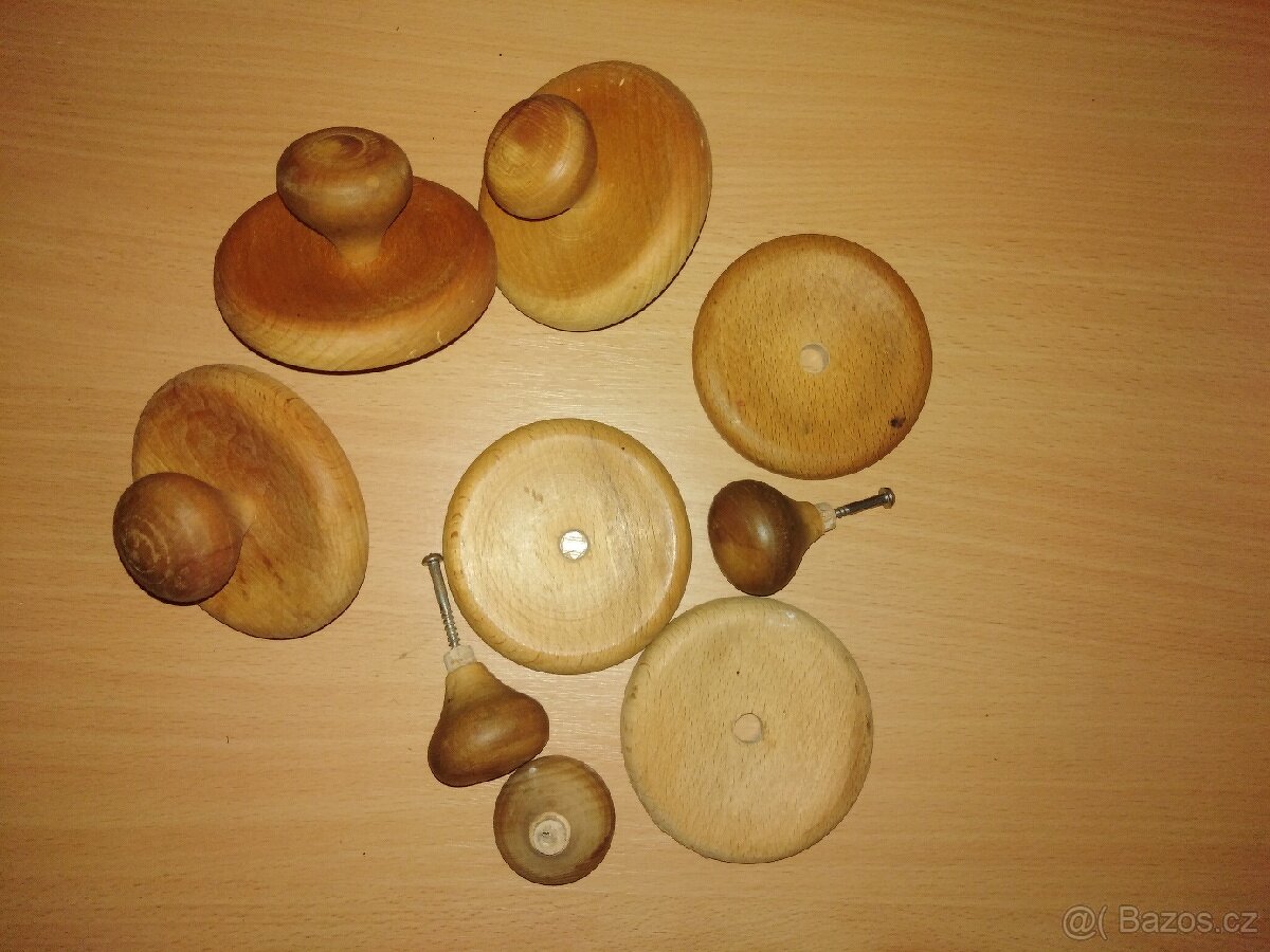 Dřevěné úchyty - 4